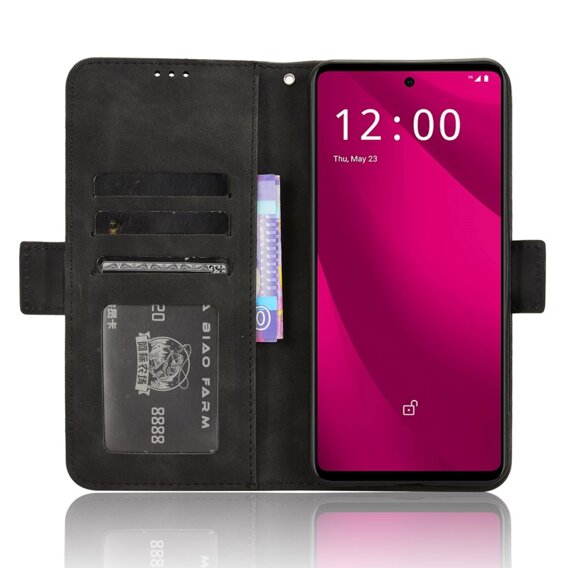 Откидной чехол для T Phone 2 Pro 5G, Card Slot, чёрный