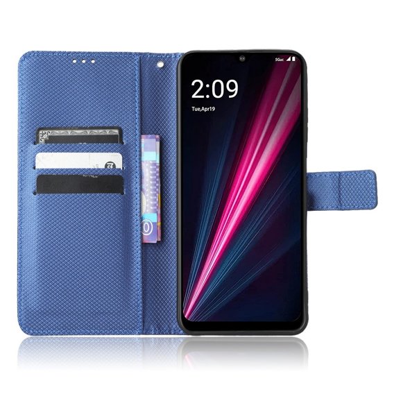 Откидной чехол для T Phone Pro 5G, Wallet Magnet, синий
