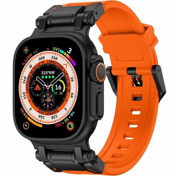 Ремешок SPIGEN для Apple Watch 1/2/3/4/5/6/7/8/SE/Ultra 42/44/45/49MM, Durapro Armor, черный