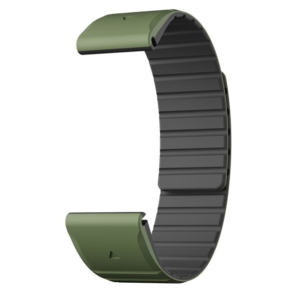Силиконовый ремешок для Fitbit Inspire 3, Red Garmin Fenix 26mm, Green