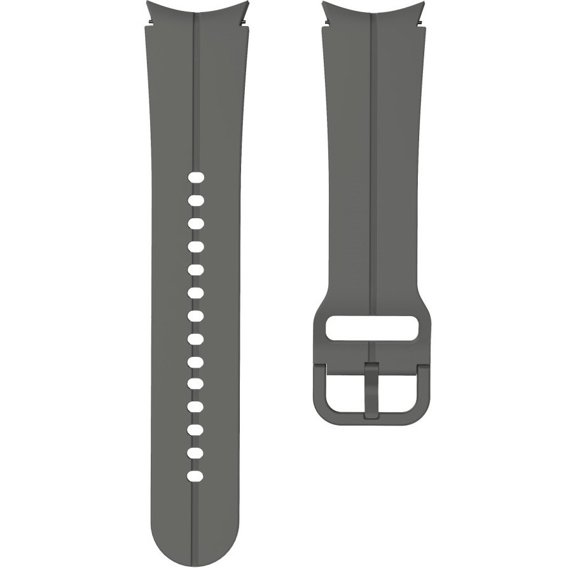 Силиконовый ремешок для Samsung Galaxy Watch 4/5 40/42/44/46/45mm Pro, Grey