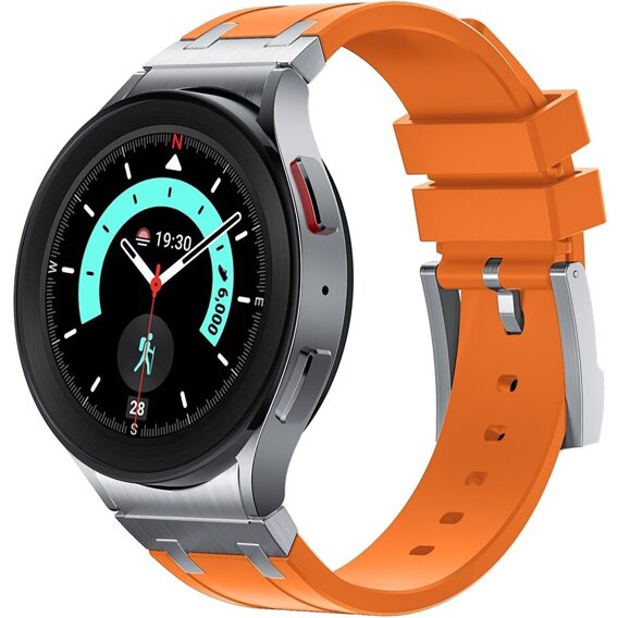 Силиконовый ремешок для Samsung Galaxy Watch 4/5 40/42/44/46/45mm Pro, Yellow