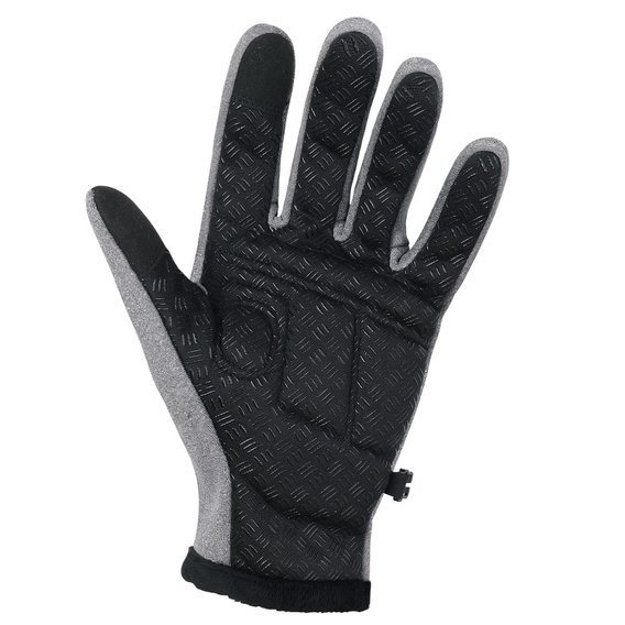 Тактильные перчатки для велосипеда  - Grey/Размер M