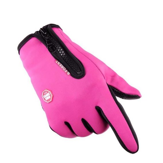 Тактильные перчатки для велосипеда - Rose/Размер S