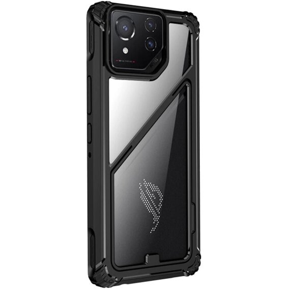 Чехол для ASUS ROG Phone 8 Pro, Armor Kickstand, с подставкой, чёрный
