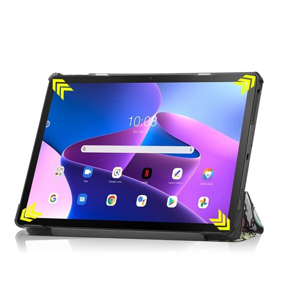 Чехол для Lenovo Tab M10 Plus 10.6 Gen 3 TB-125F TB-128F, Smartcase, graffiti