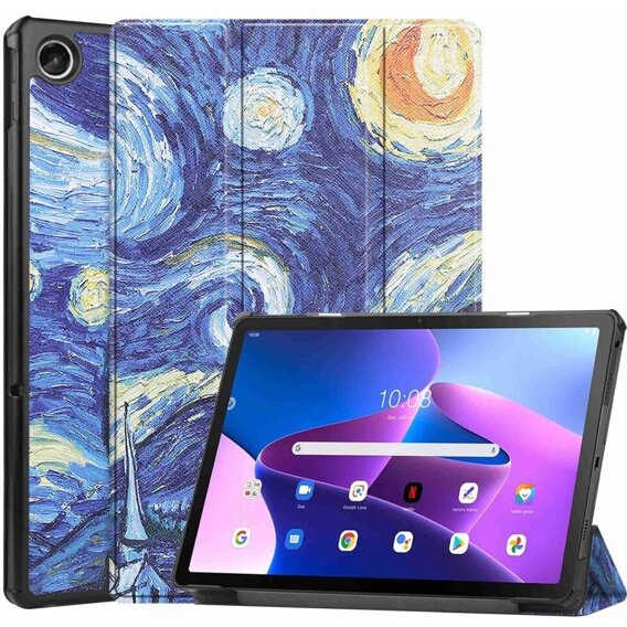 Чехол для Lenovo Tab M10 Plus 10.6 Gen 3 TB-125F TB-128F, Smartcase, oil painting