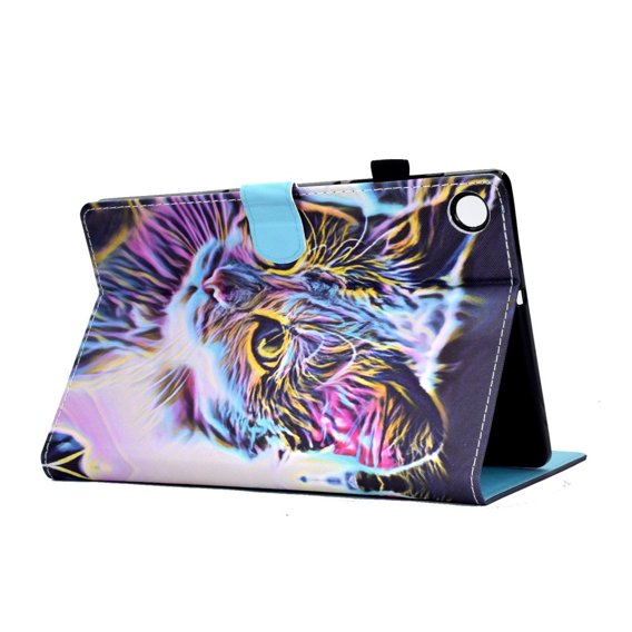 Чехол для Lenovo Tab M10 Plus Gen. 3, Stand Case, Colorful Cat 