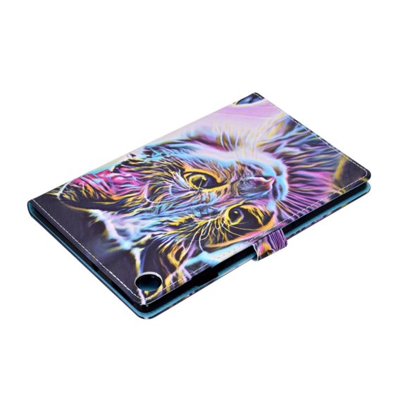 Чехол для Lenovo Tab M10 Plus Gen. 3, Stand Case, Colorful Cat 