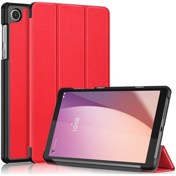 Чехол для Lenovo Tab M8 Gen 4 TB-300FU, Smartcase, красный