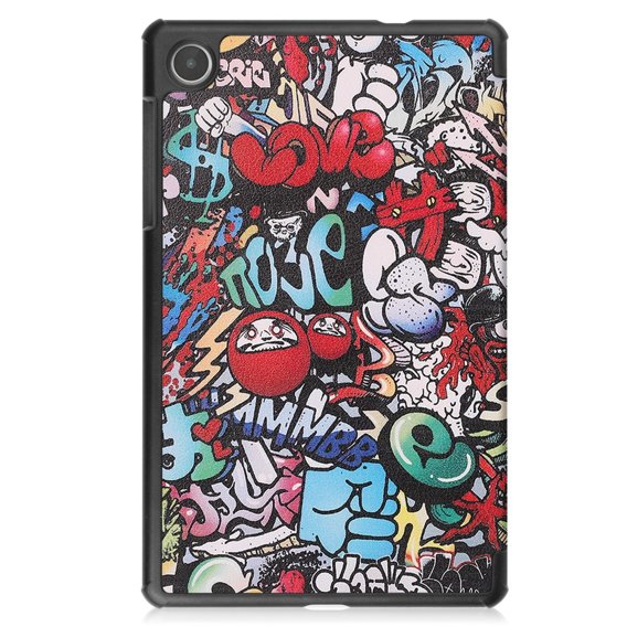 Чехол для Lenovo Tab M8 Gen 4 TB-300FU, Smartcase, graffiti