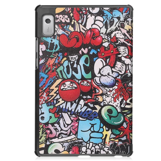 Чехол для Lenovo Tab M9, Smartcase, graffiti