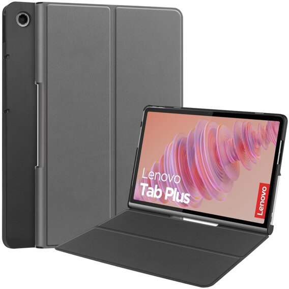 Чехол для Lenovo Tab Plus, Smartcase, серый