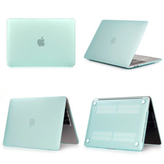 Чехол для Macbook Air 13 A1466/A1369, Hard Case - Translucent Mint