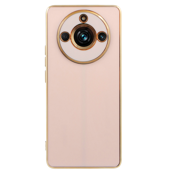 Чехол для Realme 11 Pro 5G / Pro+ 5G, Glamour CamShield, розовый rose gold
