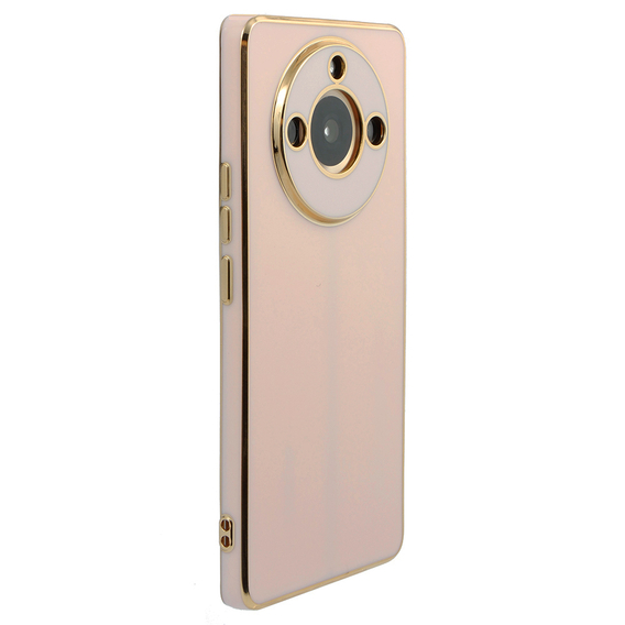 Чехол для Realme 11 Pro 5G / Pro+ 5G, Glamour CamShield, розовый rose gold