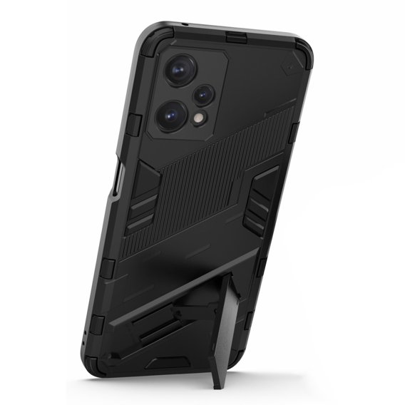 Чехол для Realme 9 Pro / OnePlus Nord CE 2 Lite 5G, Military kickstand, чёрный