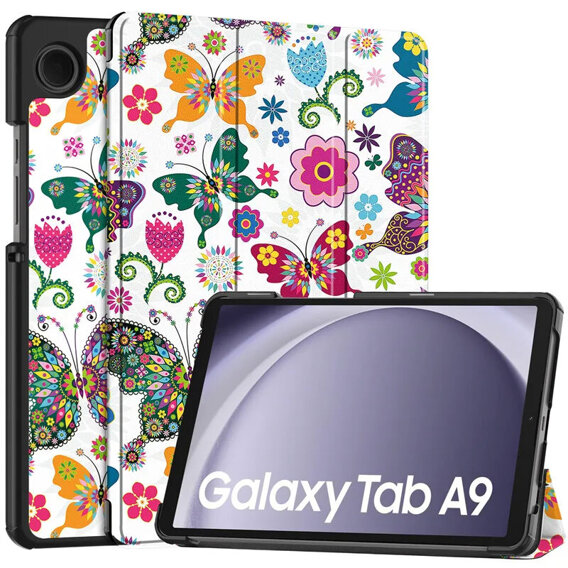 Чехол для Samsung Galaxy Tab A9, Smartcase, Butterfly