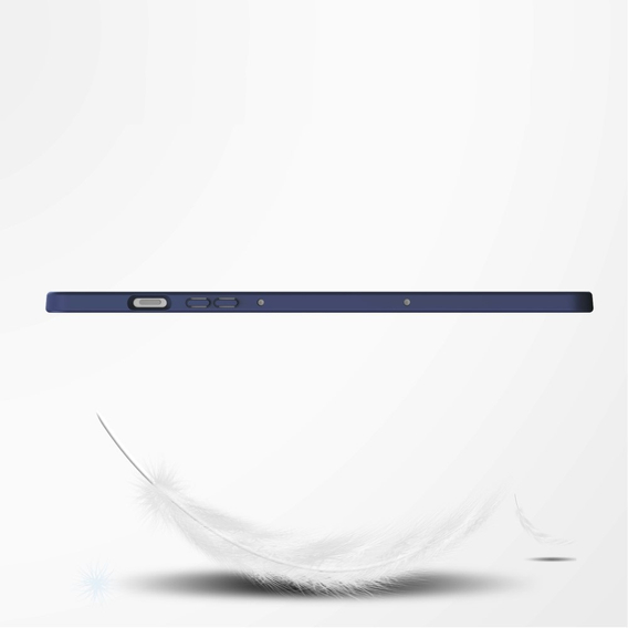 Чехол для Samsung Galaxy Tab S9 FE+ Plus, Smartcase Hybrid, с местом для стилуса, темно-синий