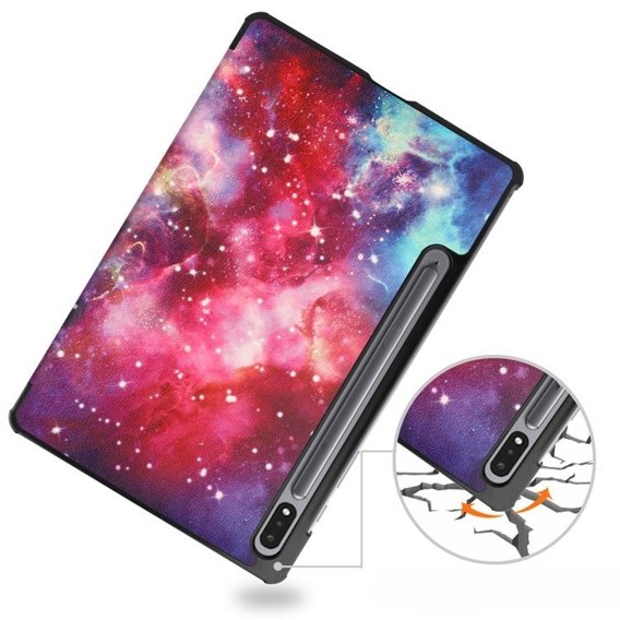 Чехол для Samsung Galaxy Tab S9 Plus, Smartcase, galaxy