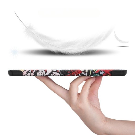 Чехол для Samsung Galaxy Tab S9 Plus, Smartcase, graffiti
