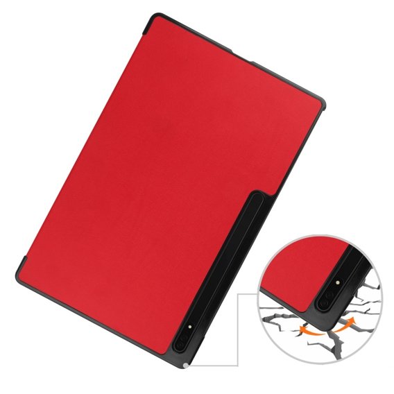 Чехол для Samsung Galaxy Tab S9 Ultra, Smartcase, красный