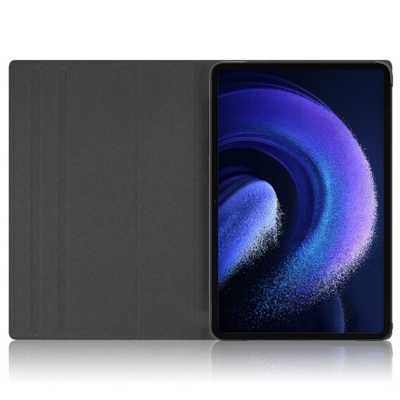 Чехол для Xiaomi Pad 6 с держателем для стилуса, вращающийся на 360°, чёрный