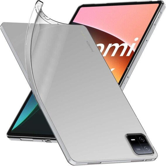 Чехол для Xiaomi Pad 6 / 6 Pro, силиконовый, прозрачный