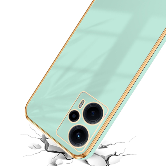 Чехол для Xiaomi Poco F5, Glamour CamShield, зелёный