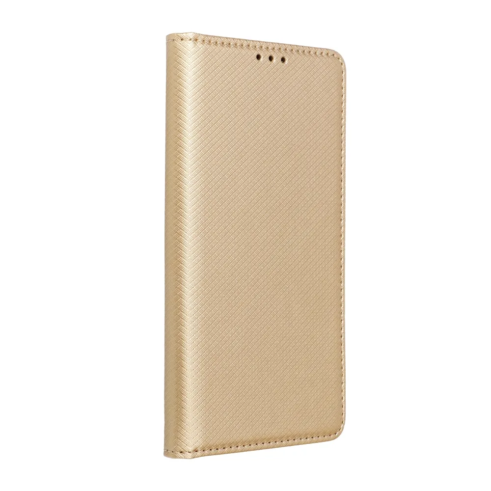 Чехол для Xiaomi Redmi Note 12s, Smart Magnet, золотой + 9H стекло