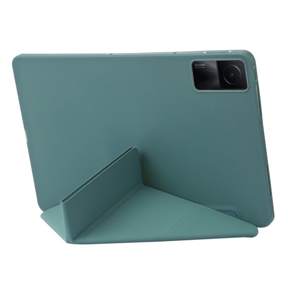 Чехол для Xiaomi Redmi Pad SE 11", Origami, зелёный