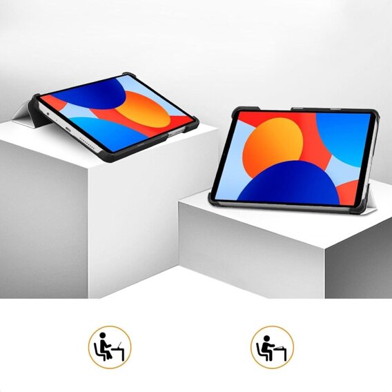 Чехол для Xiaomi Redmi Pad SE 8.7, Smartcase, cat