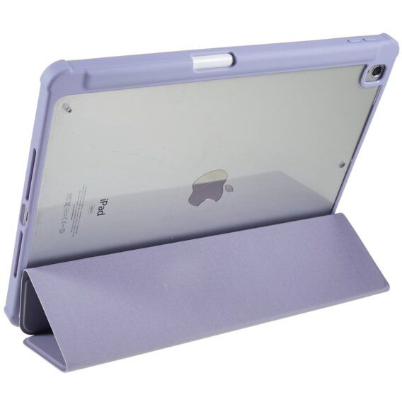 Чехол для iPad 10.2 2021 / 2020 / 2019, Smartcase Hybrid, с местом для стилуса, фиолетовый