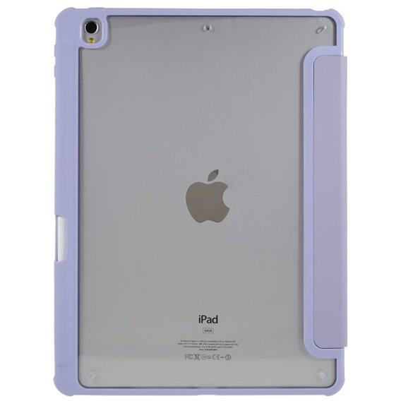 Чехол для iPad 10.2 2021 / 2020 / 2019, Smartcase Hybrid, с местом для стилуса, фиолетовый