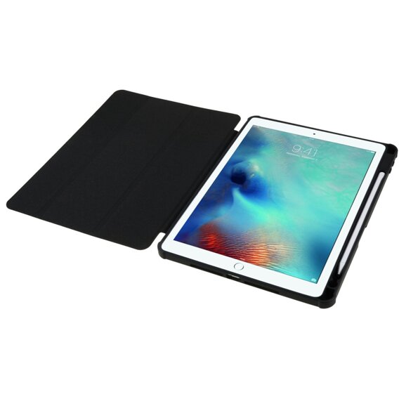 Чехол для iPad 10.2 2021 / 2020 / 2019, Smartcase Hybrid, с местом для стилуса, чёрный