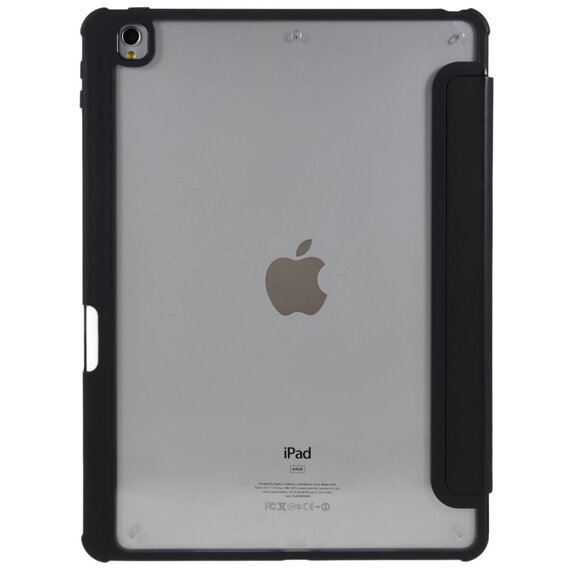 Чехол для iPad 10.2 2021 / 2020 / 2019, Smartcase Hybrid, с местом для стилуса, чёрный