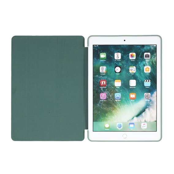 Чехол для iPad 7/8/9 10.2 2019/2020/2021, Smartcase, тёмно-зелёный