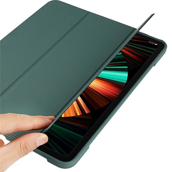Чехол для iPad Pro 11 2021/2022, Smartcase с местом для стилуса, зелёный