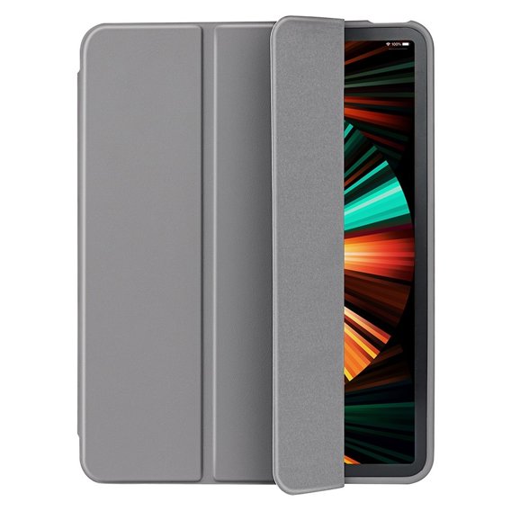 Чехол для iPad Pro 11 2021/2022, Smartcase с местом для стилуса, серый