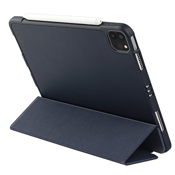 Чехол для iPad Pro 11 2021/2022, Smartcase с местом для стилуса, темно-синий