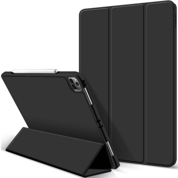 Чехол для iPad Pro 11 2021/2022, Smartcase с местом для стилуса, чёрный