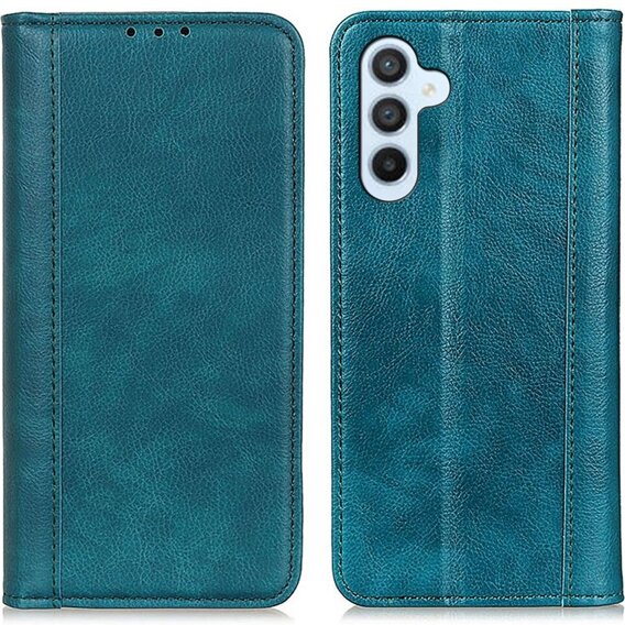 Чехол до Google Pixel 8 Pro, Wallet Litchi Leather, зелёный