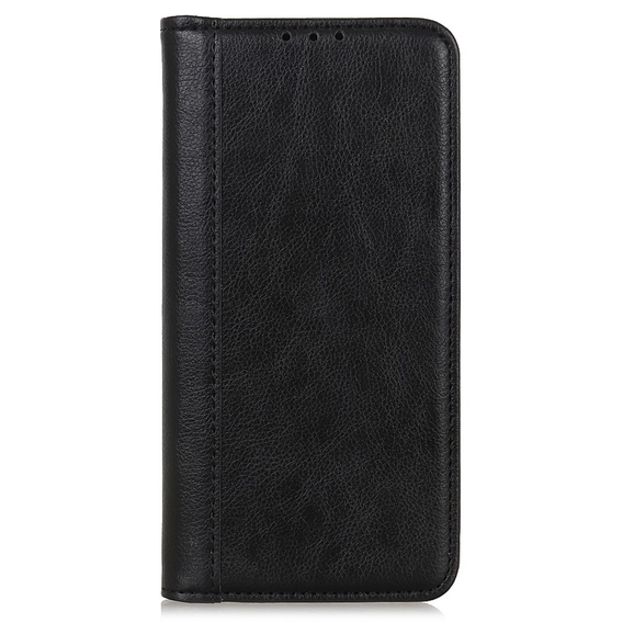 Чехол до Google Pixel 8 Pro, Wallet Litchi Leather, чёрный