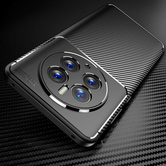 Чехол до Huawei Mate 50 Pro, Carbon Gel, чёрный