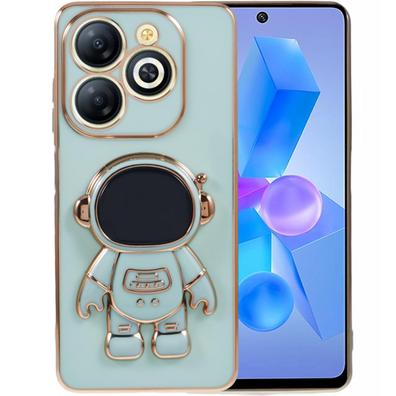 Чехол до Infinix Hot 40i, Astronaut, зелёный