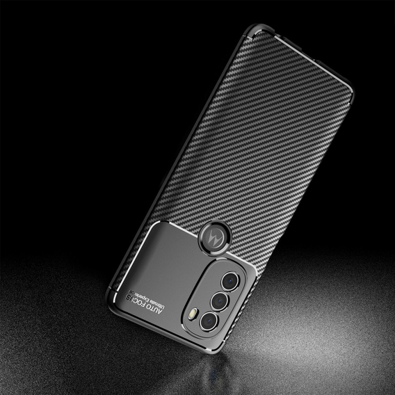 Чехол до Motorola Moto G71 5G, Carbon Gel, чёрный
