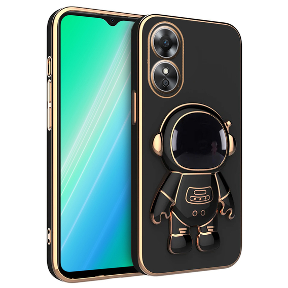 Чехол до Oppo A17, Astronaut, чёрный