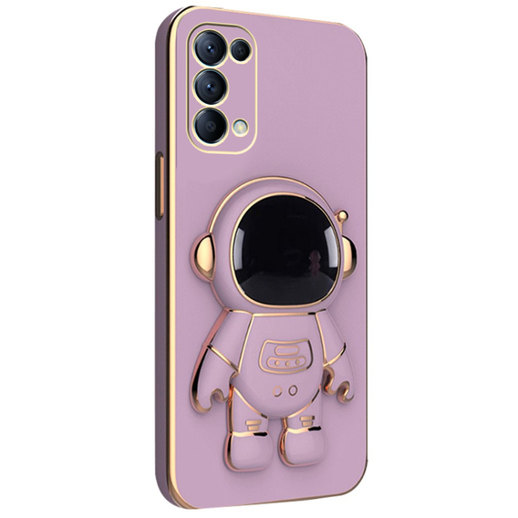 Чехол до Oppo A74 5G, Astronaut, фиолетовый