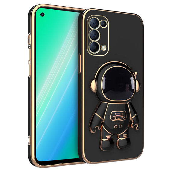 Чехол до Oppo A74 5G, Astronaut, чёрный