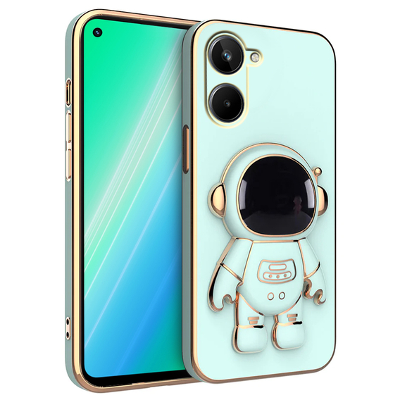 Чехол до Realme 10 4G, Astronaut, мятный